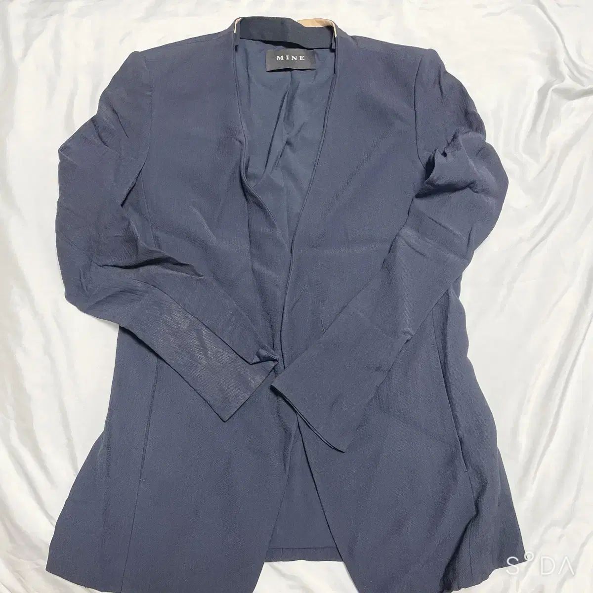 MINE マイン ネイビー ブレーザー ジャケット M