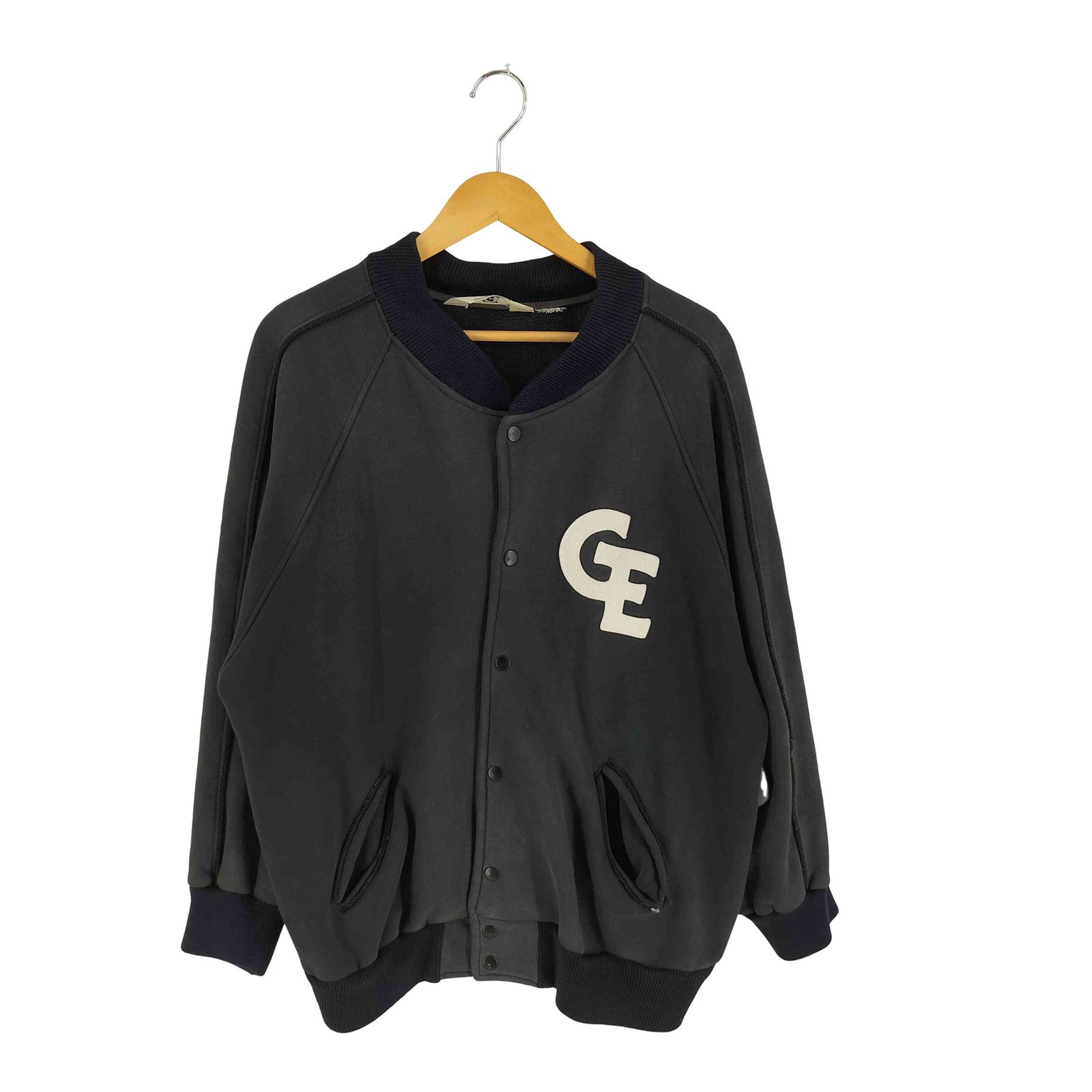 goodenough スウェットスタジャン　90s 初期　裏刻印あり 90s GOODENOUGH スウェット スタジャン GE オリジナル
