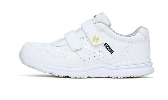 種類27 32 ホワイト 22.0cm XEBEC ジーベック 男女兼用 静電 安全靴 85111 ｜ 静電 静電靴 静電安全靴 抗菌 防臭 履きやすい 痛くない 女性用 耐油性 レディース 帯電防止 ブーツ シューズ 靴 現場 作業靴 作業用 作業 メンズ HRDEVELOPMENT_JP