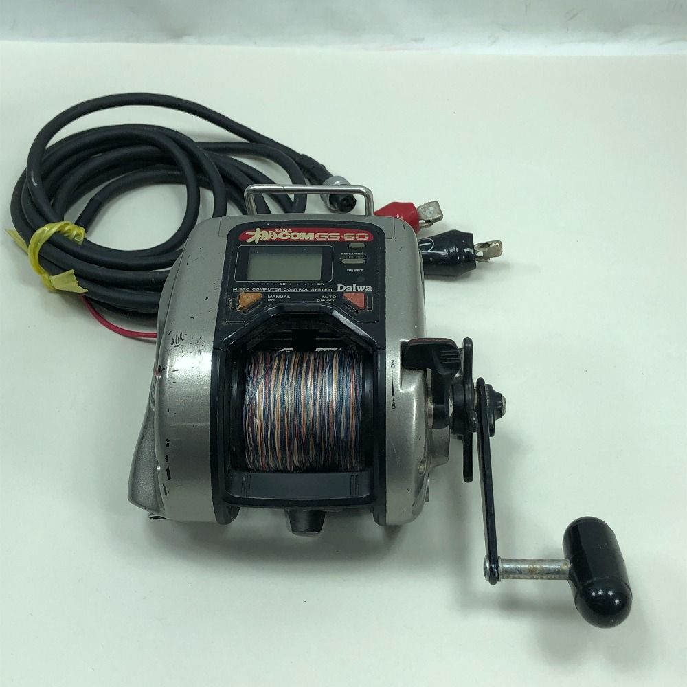 DAIWA ダイワ 電動リール 棚COM GS-60　ケーブル付き ΣΣDAIWA ダイワ 電動リール 棚COM GS-60