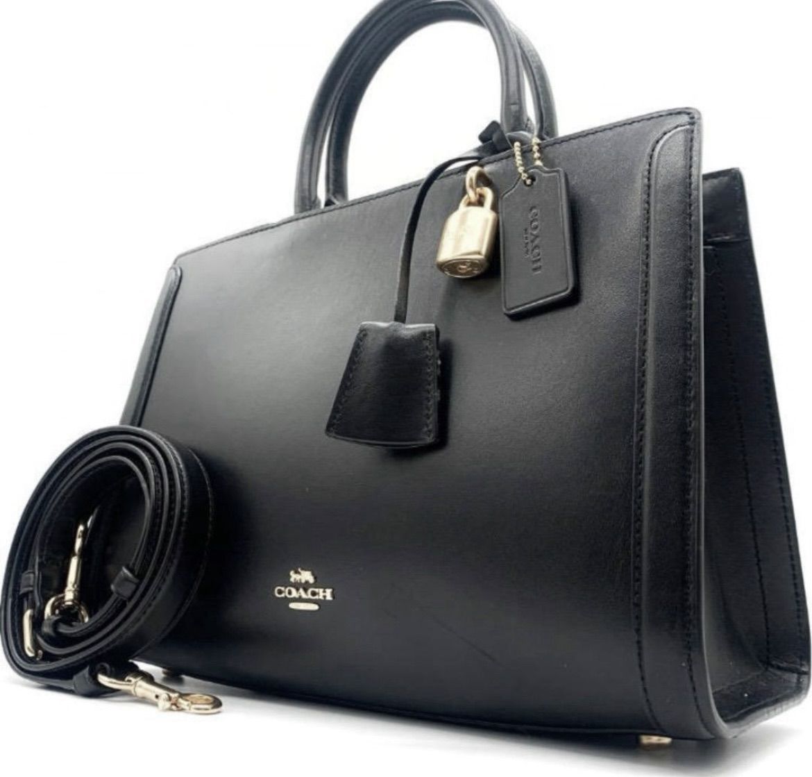 COACH ハンドバッグ　ゾーイ キャリーオール COACH（コーチ） 国内発送 バッグ レディース ハンドバッグ レザー