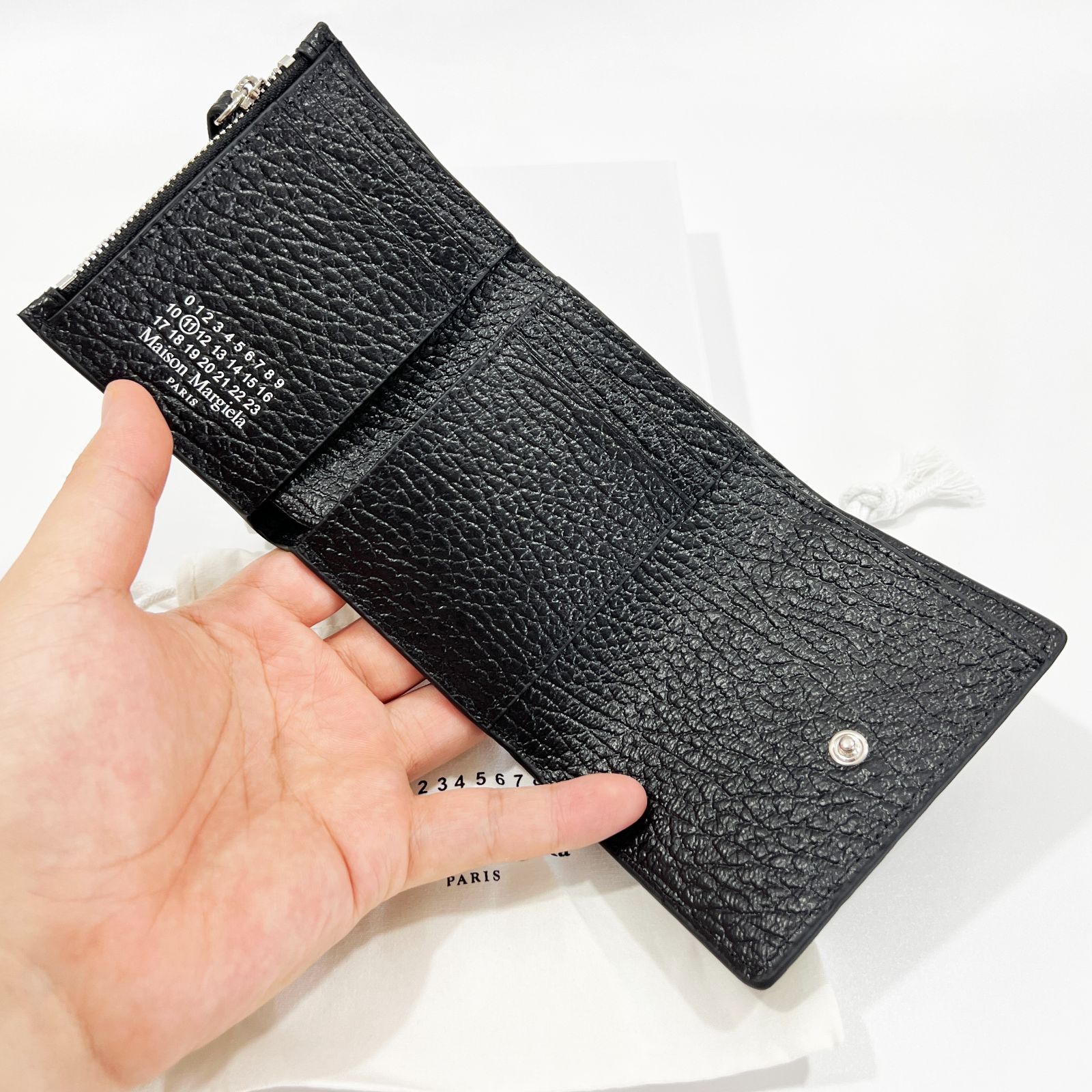 Maison Margiela メゾンマルジェラ　財布　ブラック マルジェラ 財布 ブラック 美品