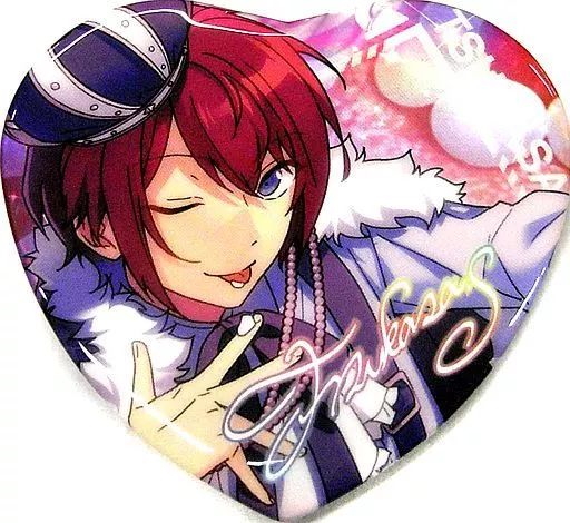 あんさんぶるスターズ あんスタ 中国 ハート缶バッジ 願望缶バッジ 葵