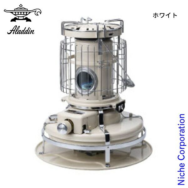 日本A.I.C. アラジン 石油暖房ストーブ ブルーフレームクッカー BF4001 W ホワイト