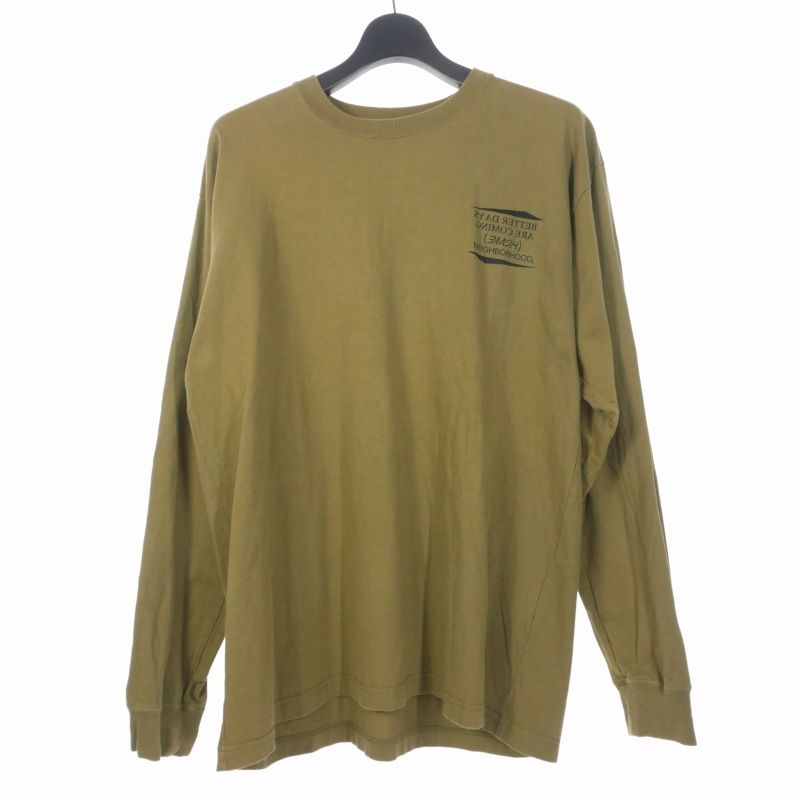 ネイバーフッド NEIGHBORHOOD ロンT Tシャツ カットソー 長袖 プリント