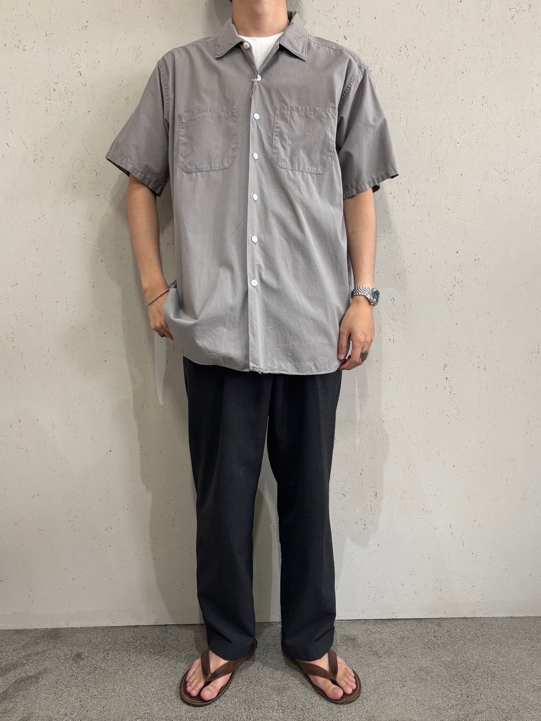 EDIFICE エディフィス 品番 17-041-320-0002-3-0 CANONICO Super 110s