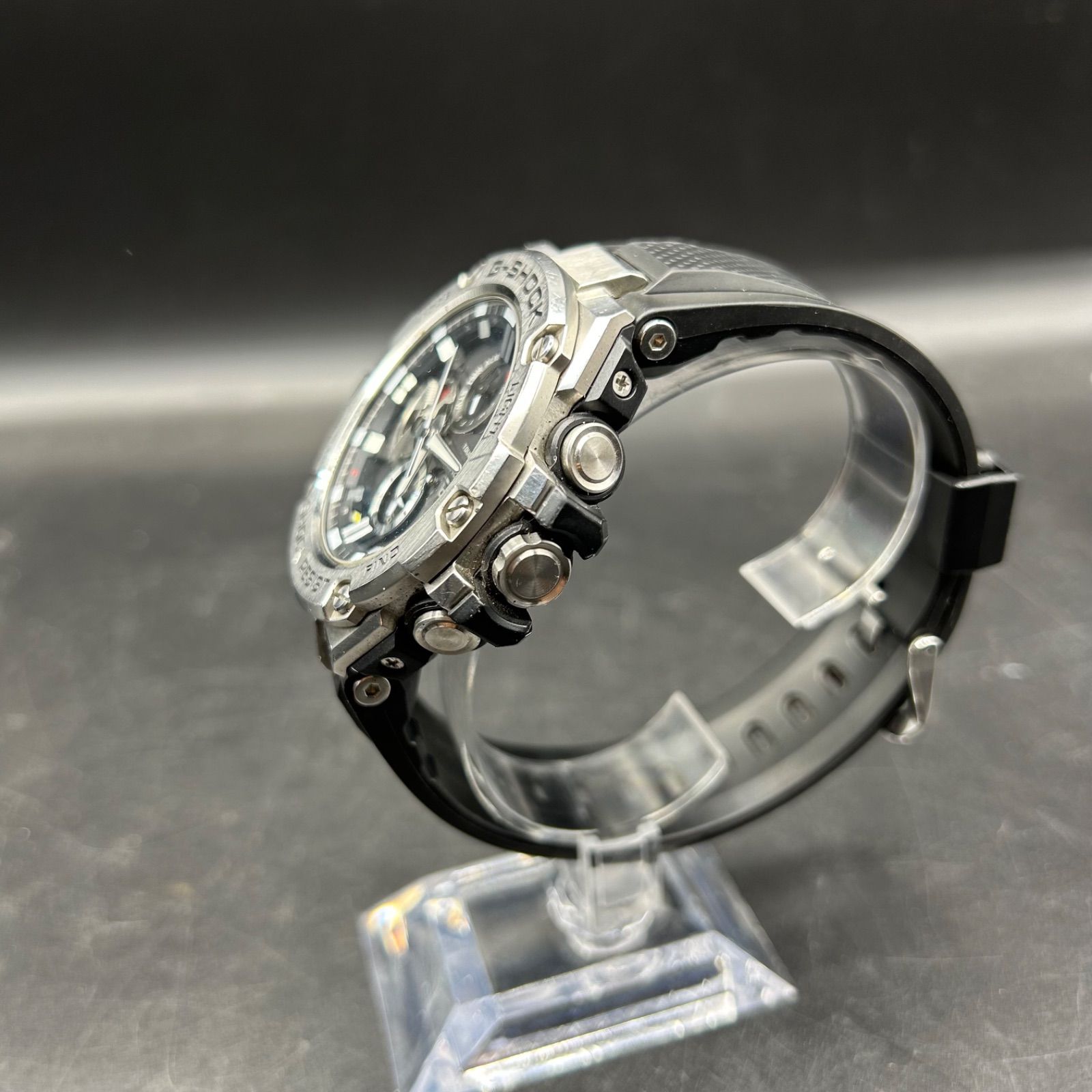 値下げしました！ CASIO G-SHOCK G-STEEL GST-B100 ブラック ケース 