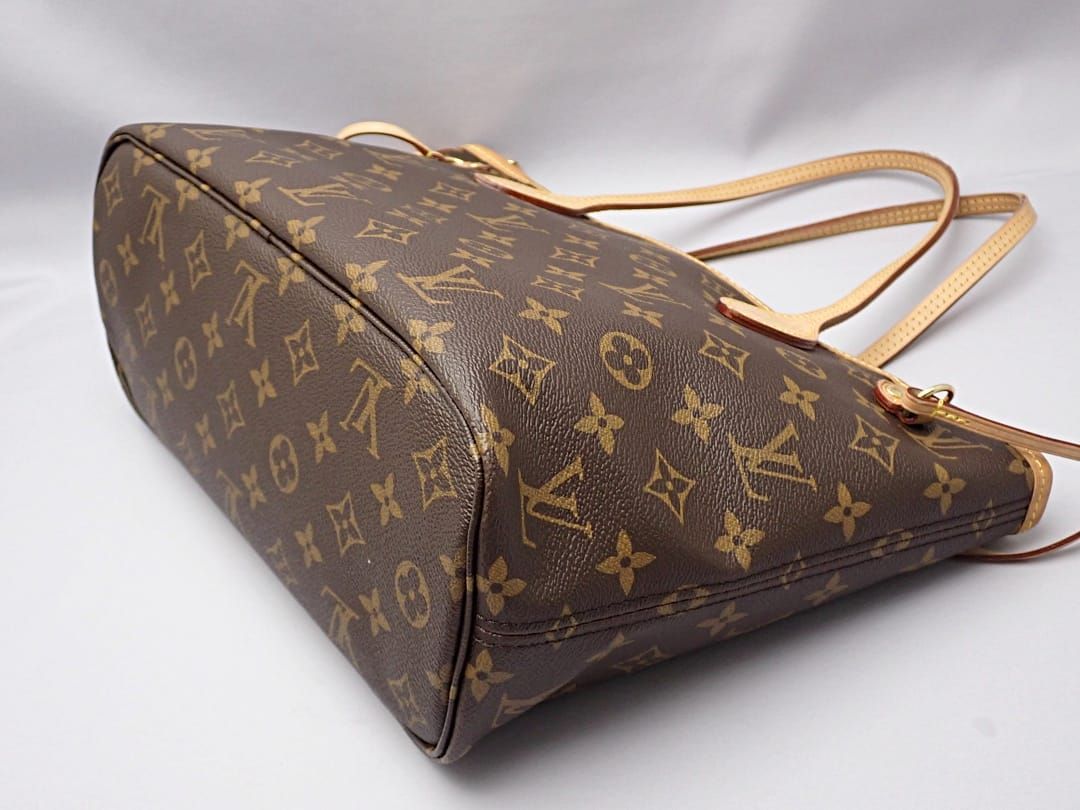 LOUIS VUITTON ルイ・ヴィトン モノグラム トートバッグ ネヴァーフルPM ポーチ付 M41245 中古B+ 【送料無料】  A-8391【質屋出品】