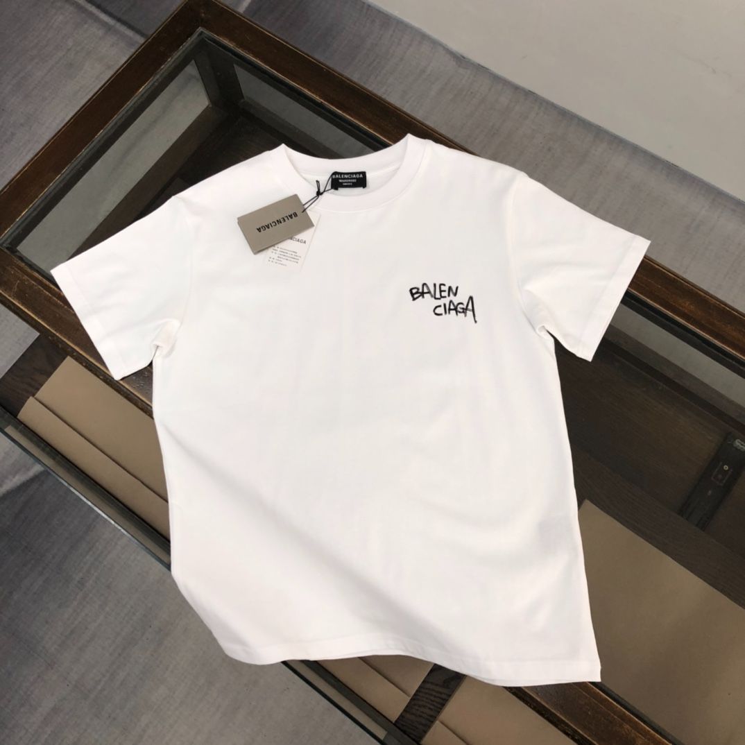 Balenciaga バレンシアガ 24SS夏新作ラウンドネック半袖Tシャツ