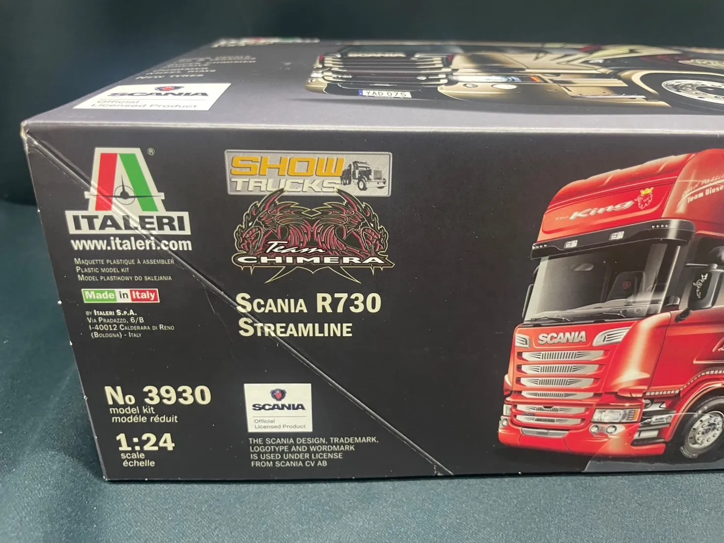 IT3930 1/24 スカニア R730 ストリームライン キメラ トラクターヘッド