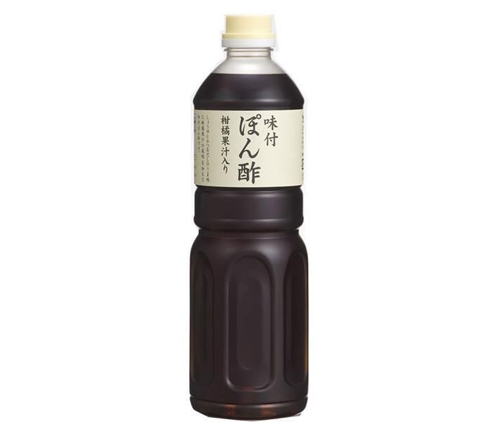 ハグルマ 国産柑橘果汁入り 味付けぽん酢 1000mlペットボトル×12本入× 2ケース ｜ ポン酢 ぽん酢 調味料 柑橘 果汁 味付