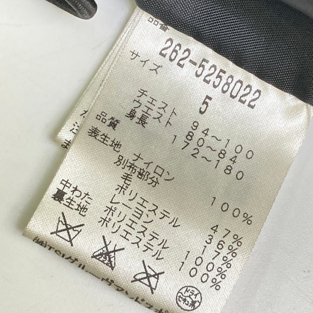 何でも揃う。 サイズ 5 JACK BUNNY ジャックバニー 中綿ベスト ブラック系 240101537717 ゴルフウェア メンズ ストスト