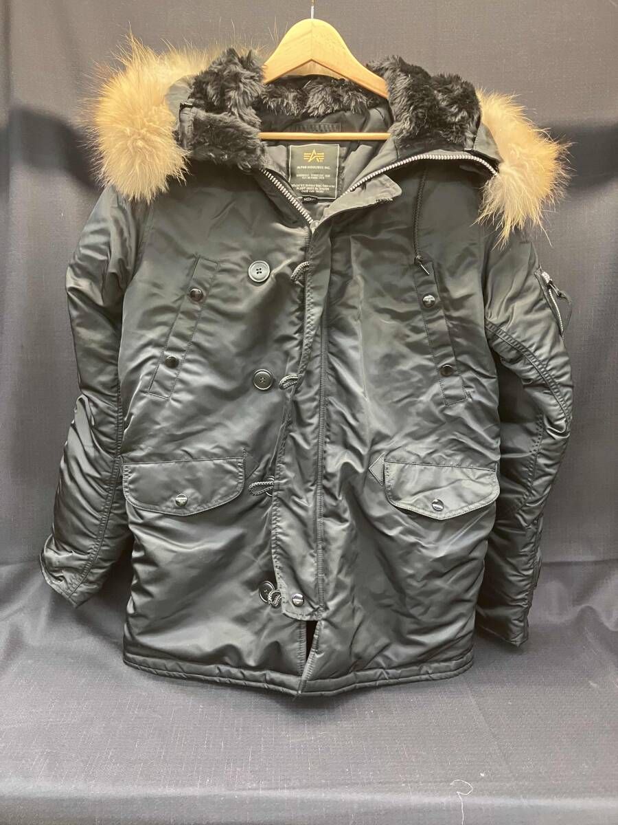 激レア 美品 ALPHA INDUSTRIES N-3B フライトジャケット M 激レア 美品 ALPHA INDUSTRIES N-3B フライトジャケット M超