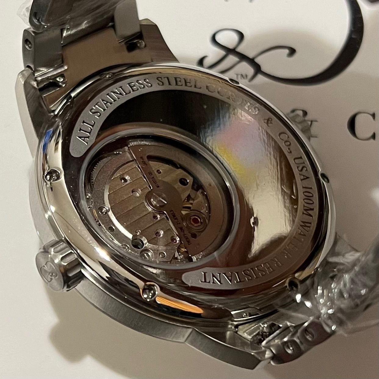 定価213840円 新品 Curtis & Co. BIG TIME PASSPORT 52MM 腕時計 ビッグタイムパスポート カーティスアンドコー シルバー×イエロー  57781A3