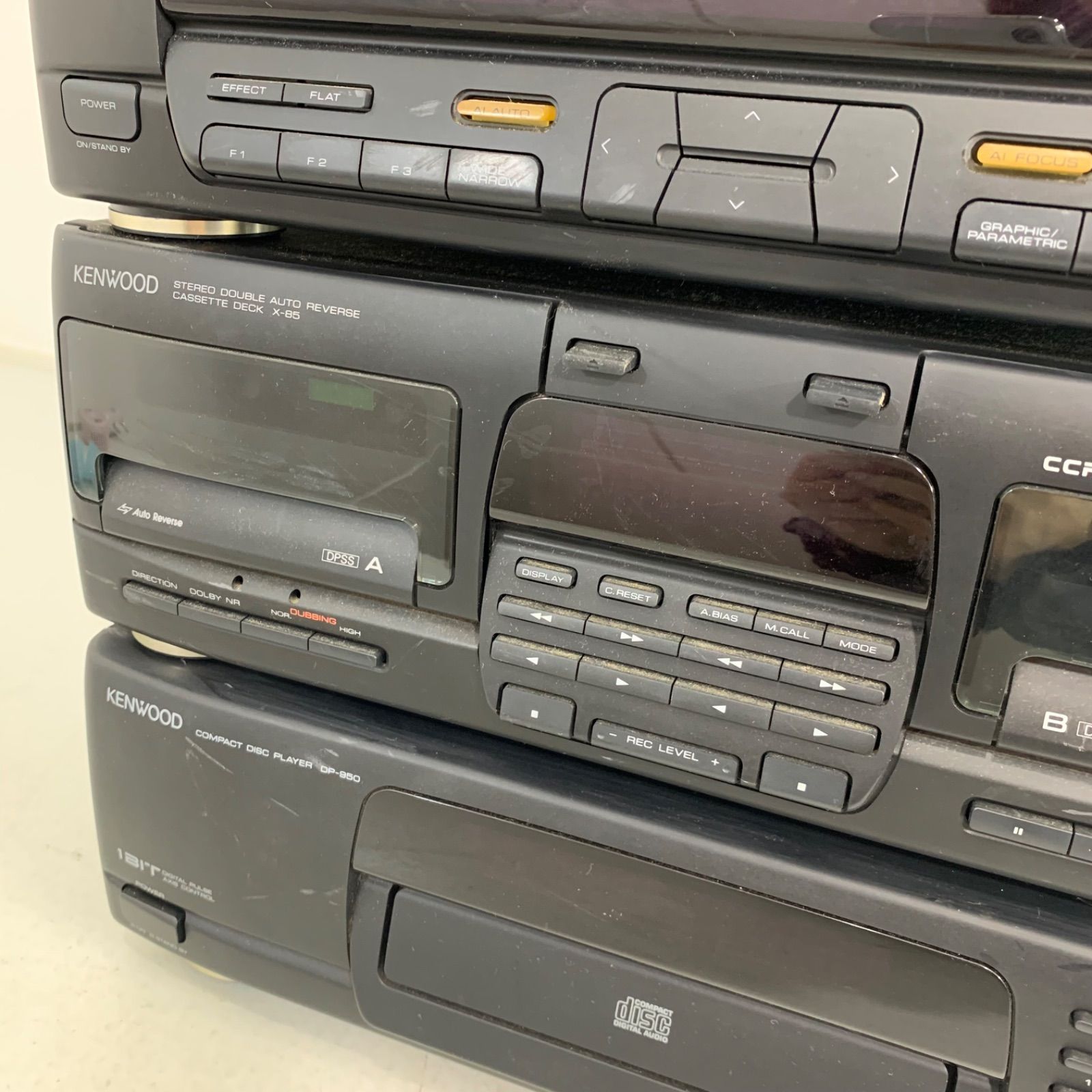 完動品 美品 ケンウッド コンポ C-333 貴重 レア ヴィンテージ 完動品 美品 ケンウッド コンポ C-333 貴重 レア ヴィンテージ