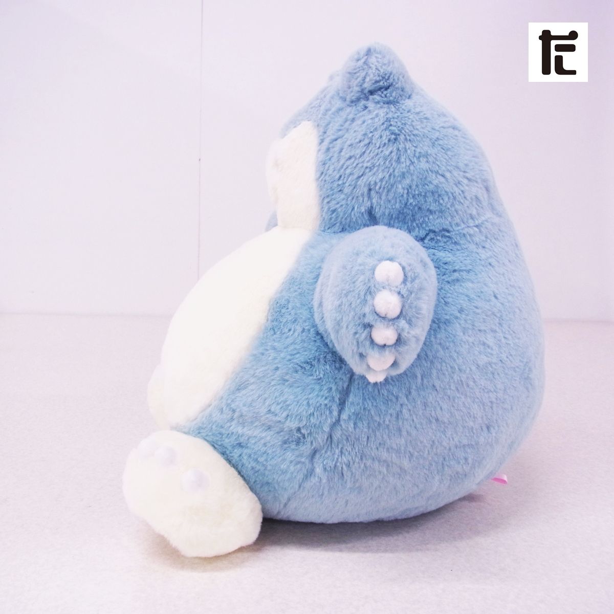 ポケモン レポートかいてね！ カビゴン ぬいぐるみ　タグ付き新品 ポケモンセンター ぬいぐるみ レポートかいてね カビゴン