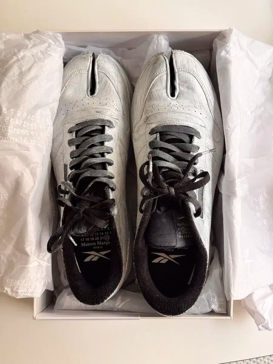 Reebok リーボック x メゾン Maison Margiela メゾンマルジェラ 足袋シューズ ビアンケト