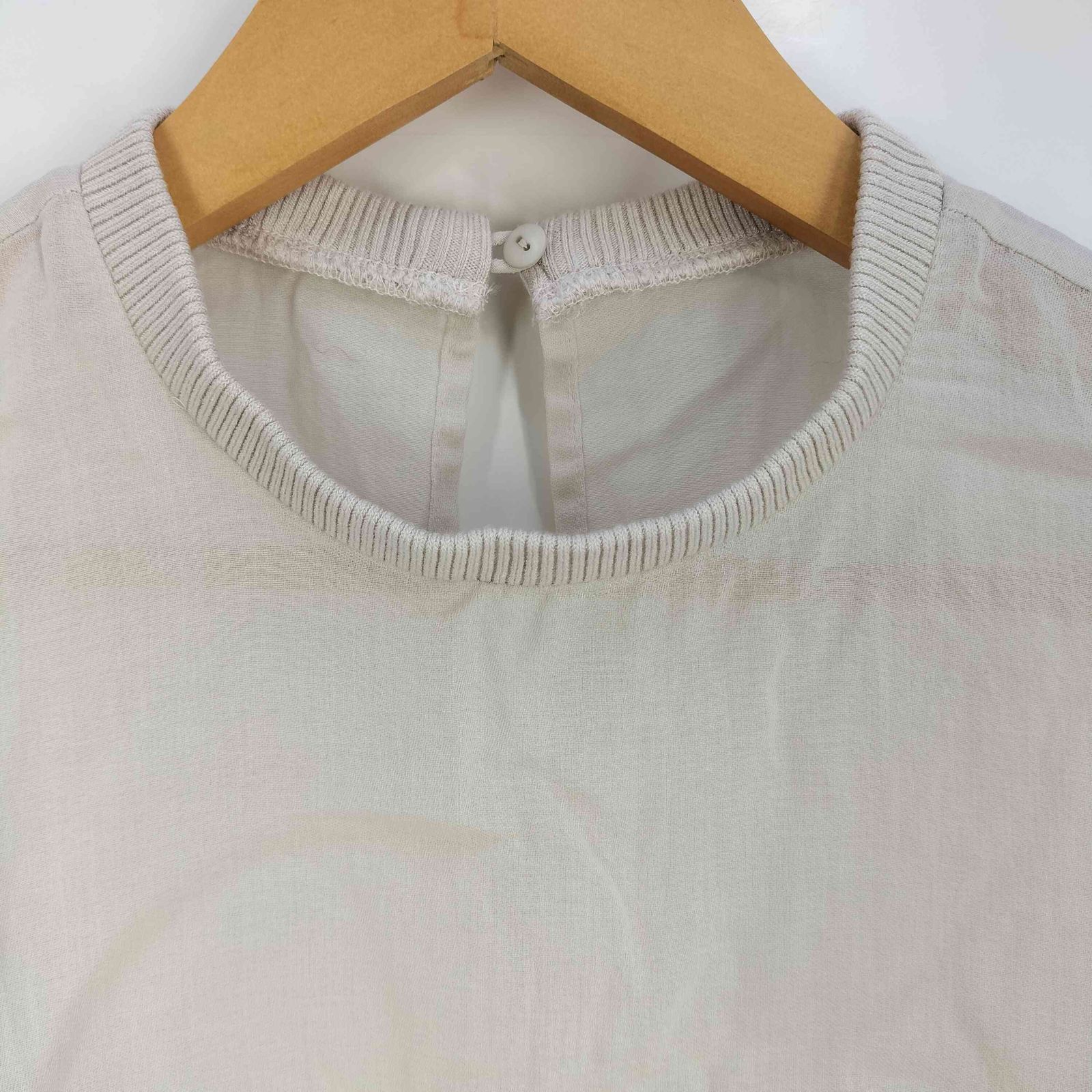 23区 - 【新品•未使用】Uncrave ♡  シアーコットン　ノースリーブ　ブラウス 23区 - 【新品•未使用】Uncrave ♡ シアーコットン ノースリーブ