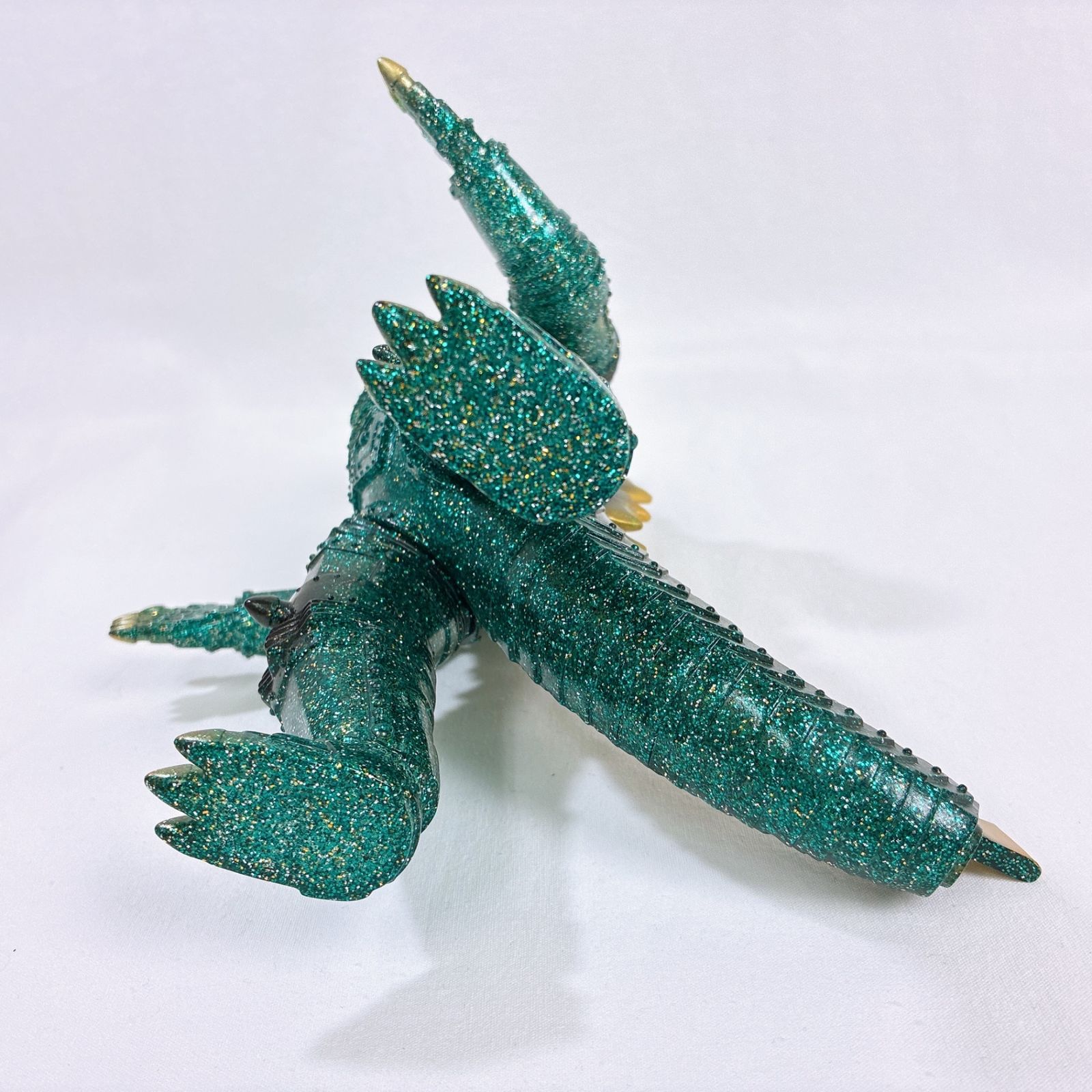 マルサン メカゴジラ 350 グリーンギガラメ・イエロー目 Glitter
