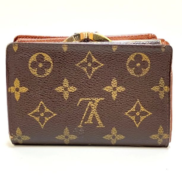 LOUIS VUITTON＊ルイヴィトン二つ折り財布 モノグラム ポルトモネ ビエ