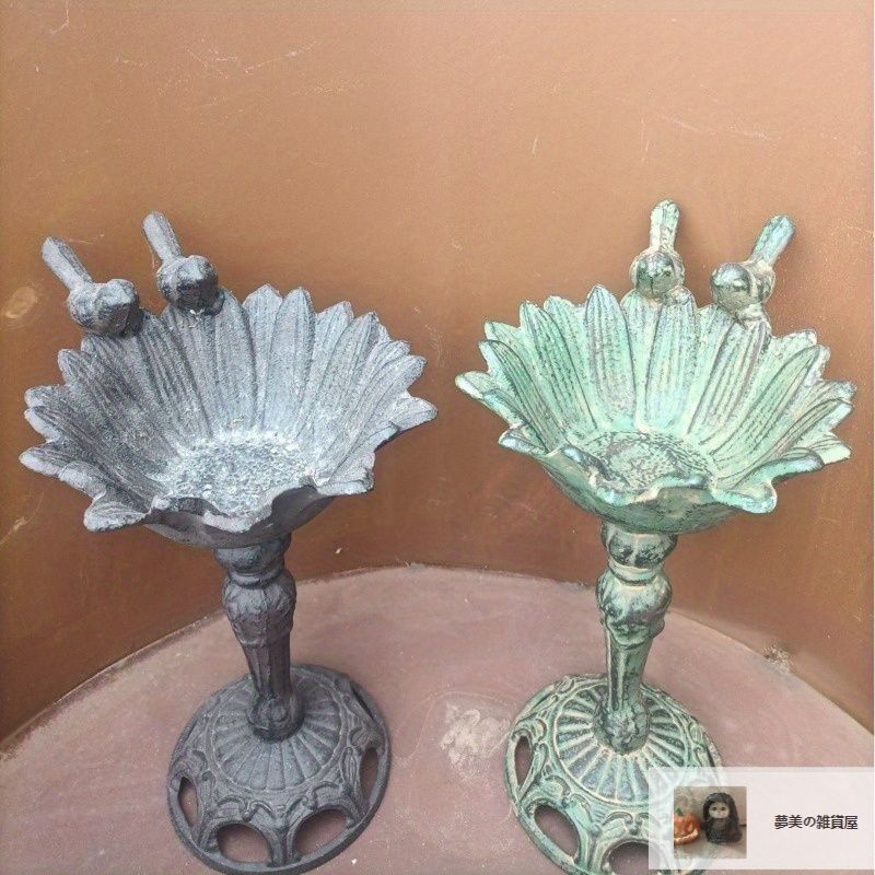 バードフィーダー 小鳥 野鳥 用 餌台えさ置き 壁掛け 給餌器 餌箱 置物 小鳥 可愛い 餌入れ 鳥 ガーデンオブジェ インテリア ガーデニング