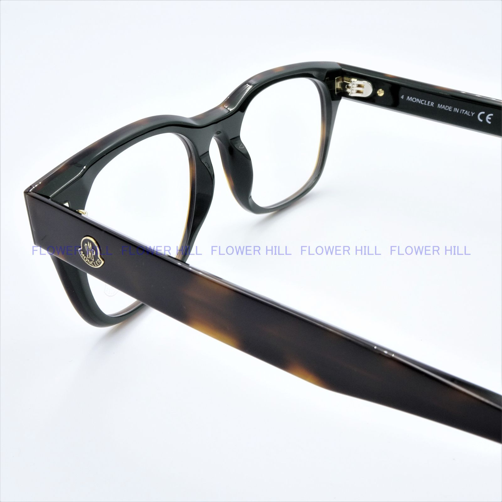 MONCLER モンクレール ML5143 056 メガネ フレーム ハバナ イタリア製  