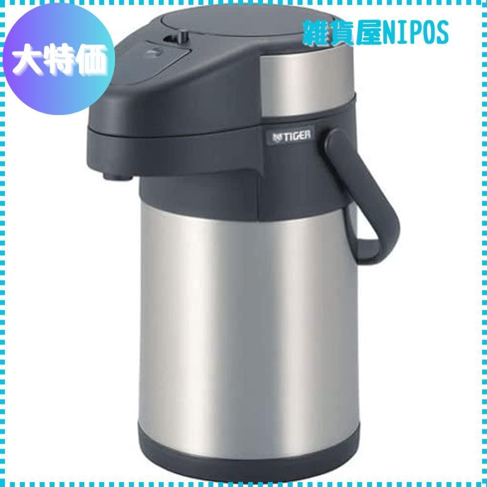 商品 タイガー エアーポット サハラビッグ 2.2L クリアーステンレス MAB-A220-XC