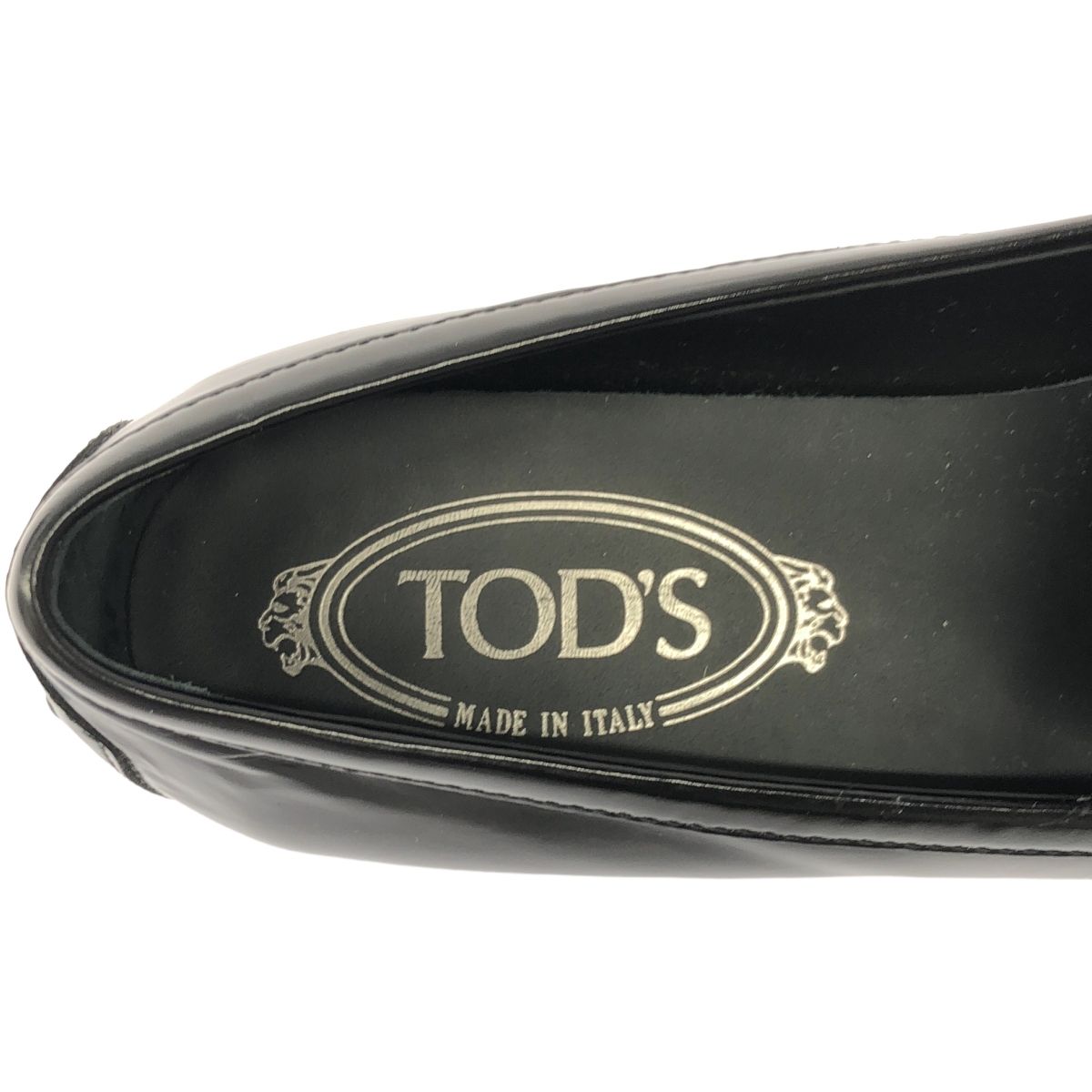 TOD'S トッズ フリンジローファー ブラック 37 1/2 - メルカリ
