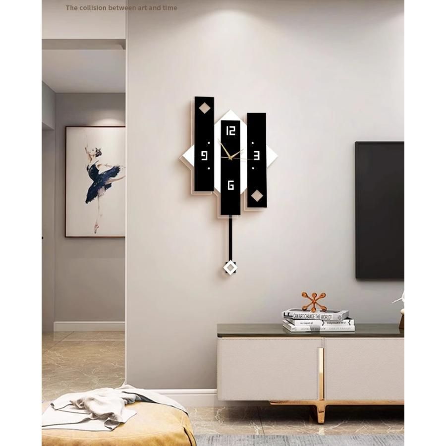壁掛け時計 掛け時計 おしゃれ 振り子機能なし クロック 応援 アクリル インテリア 時計 壁掛け モダン 新築祝い ギフト 電池 静音
