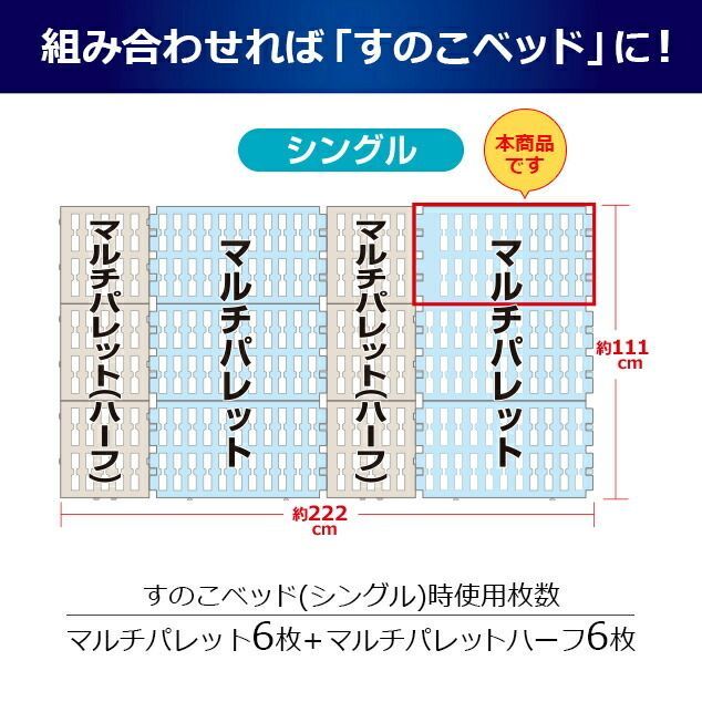 プラスチック製すのこ　マルチパレット　10個 マルチパレット 10個セット すのこ プラスチックパレット 樹脂