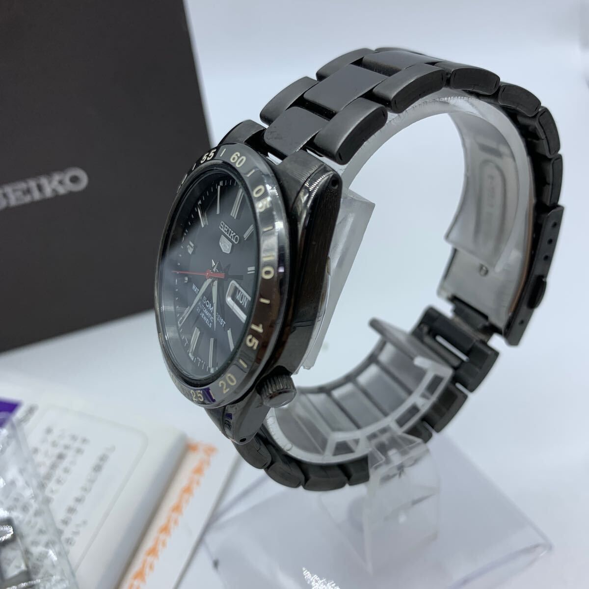 SEIKO セイコー5 ファイブ 7S26-02T0 自動巻き 裏スケ