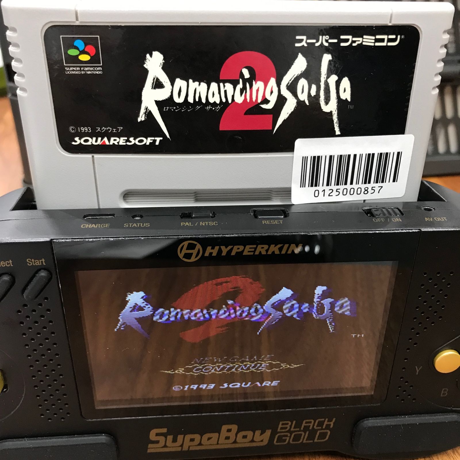 動作確認済】ロマンシング サ・ガ2 SHVC-2L[SFC/SNES]/AI