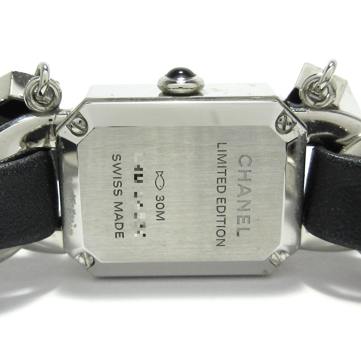 CHANEL(シャネル) 腕時計 プルミエール ウォンテッド ドゥ シャネル H7471 レディース SS/LIMITED EDITION/革ベルト 黒