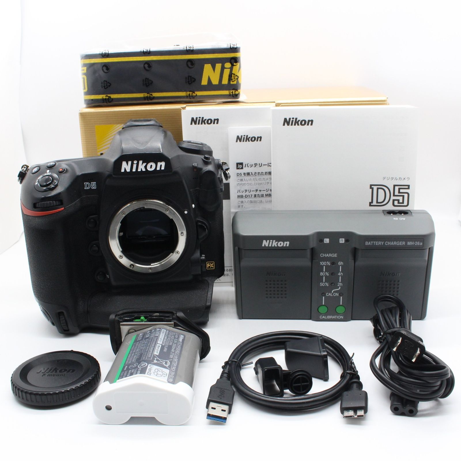 Nikon D5 XQDタイプ　ショット数 130510回 Nikon D5 XQDタイプ ショット数 130510回