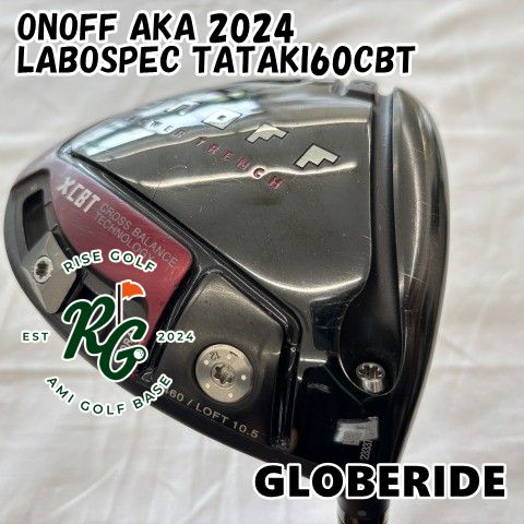 ドライバー グローブライド ONOFF AKA 2025◆LABOSPEC TATAKI60CBT◆S◆10.5 4574