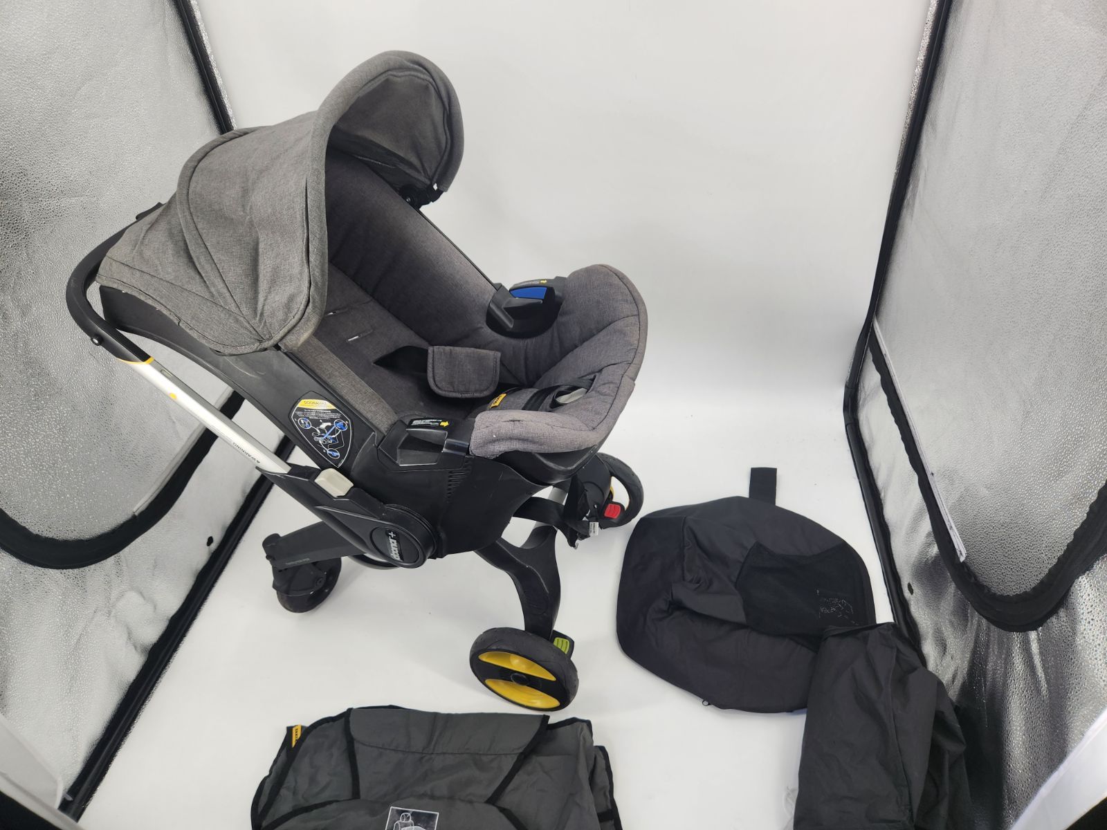 Doona+ ドゥーナ クラシカルグレイ ベビーカー兼チャイルドシート 上品