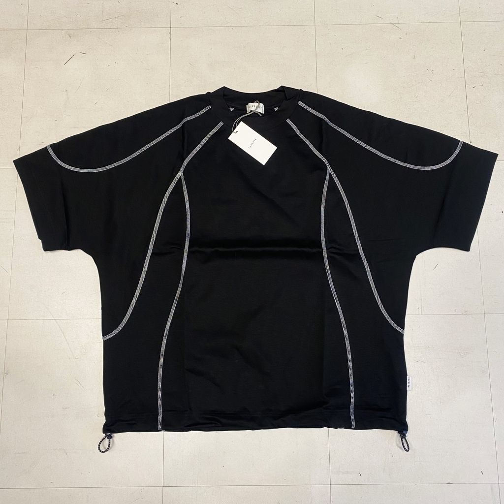 CLESSTE クレスト FUTURE T-SHIRT WITH DRAWSTRINGS Tシャツ CLE-TE