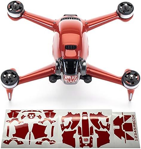 WRAPGRADE for DJI FPV スキンシール エアーフォースシルバー