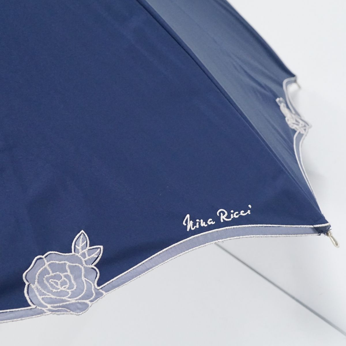 日傘 NINA RICCI ニナリッチ USED品 東レ サマーシールドLi ネイビー
