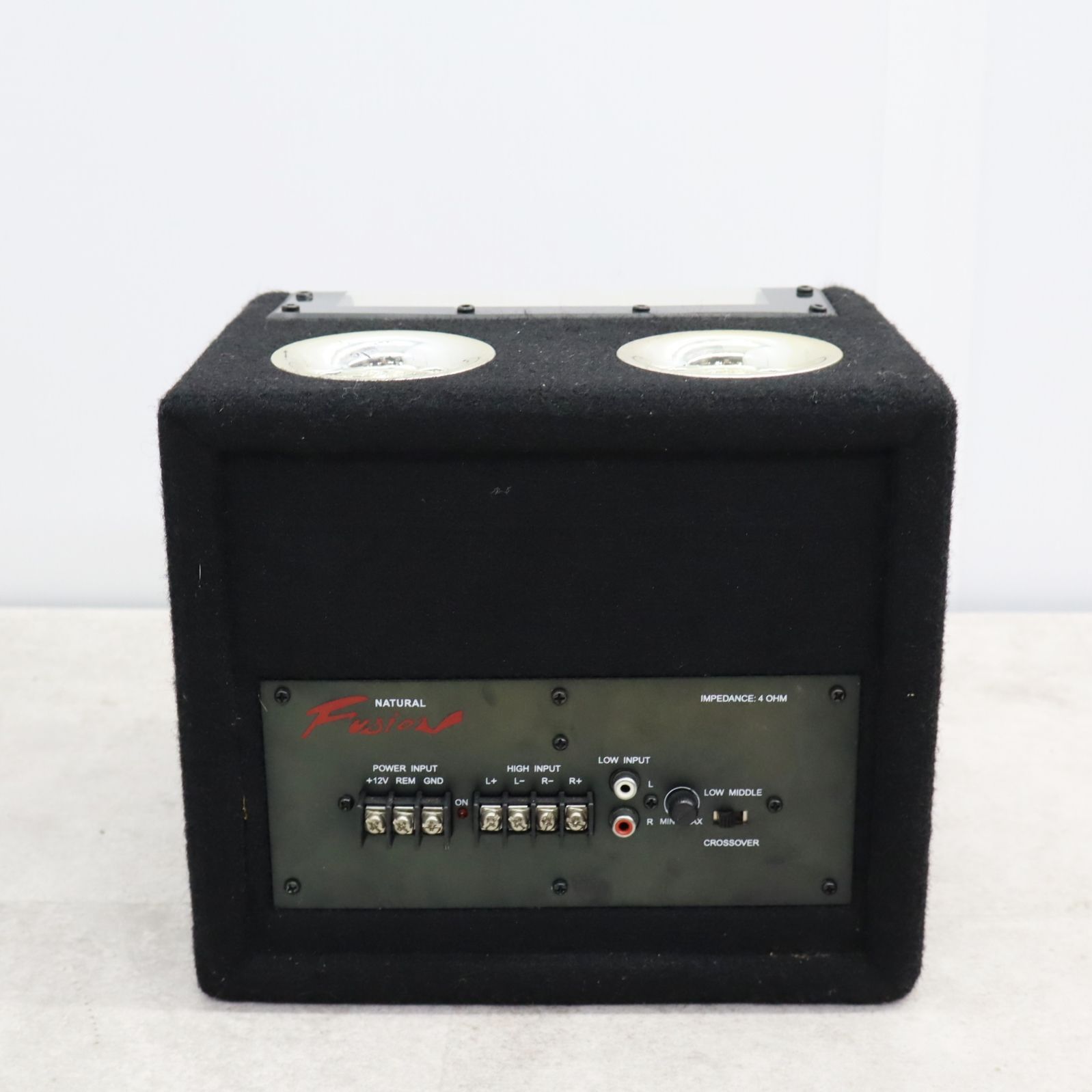 △カー用品 ｜MAX100W WINZAⅢ ウーハー ウーファー｜FUSION