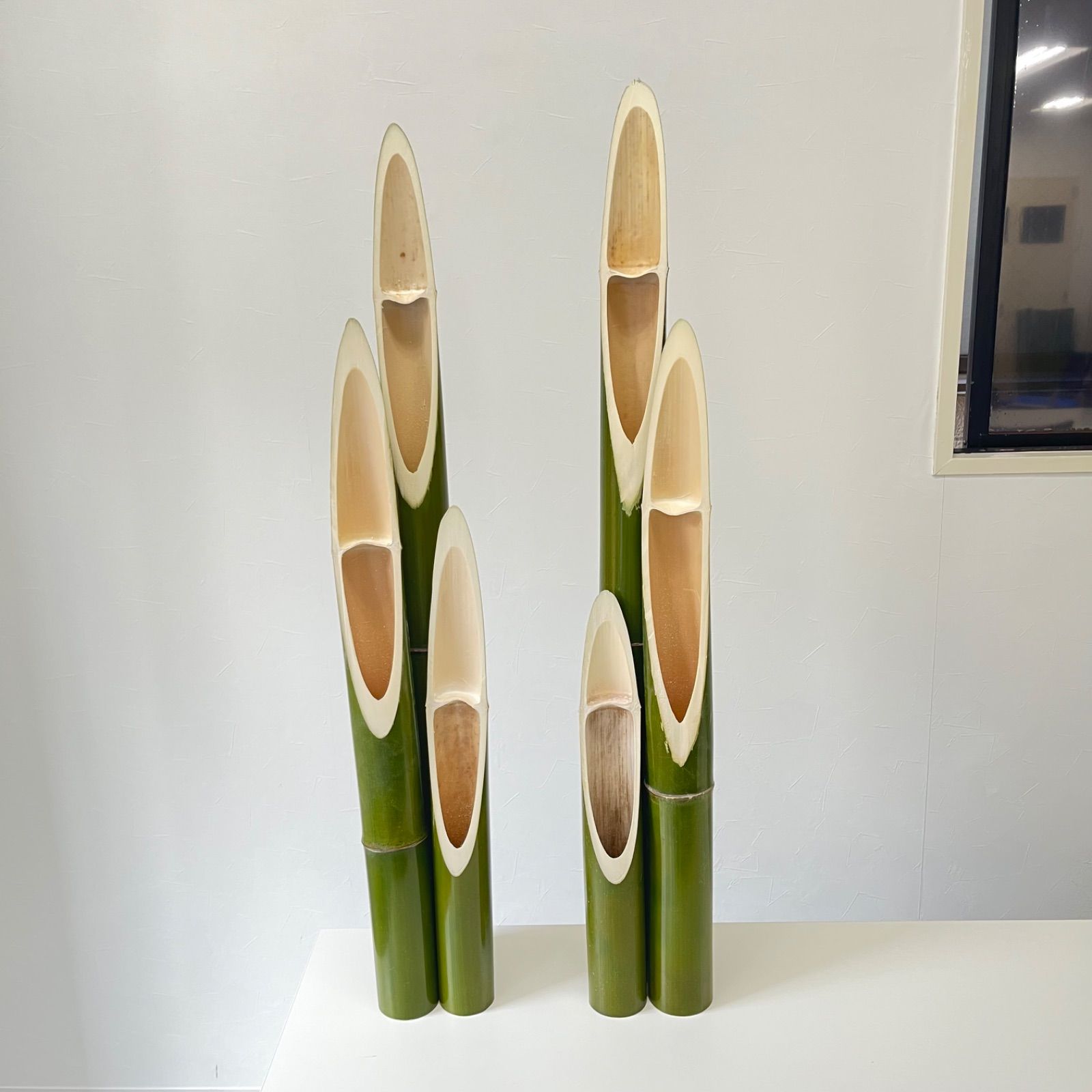 うさぎ様専用 門松用竹 笑竹加工 笑い竹門松 150cm（一対） | 門松専門