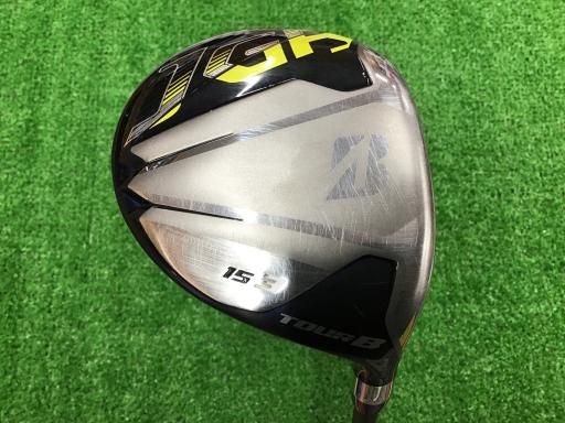 TaylorMade - とも　テーラーメード　R15 3w(ツアーAD MJ6s) 中古】 テーラーメイド R15 3W フェアウェイウッド FW Tour AD