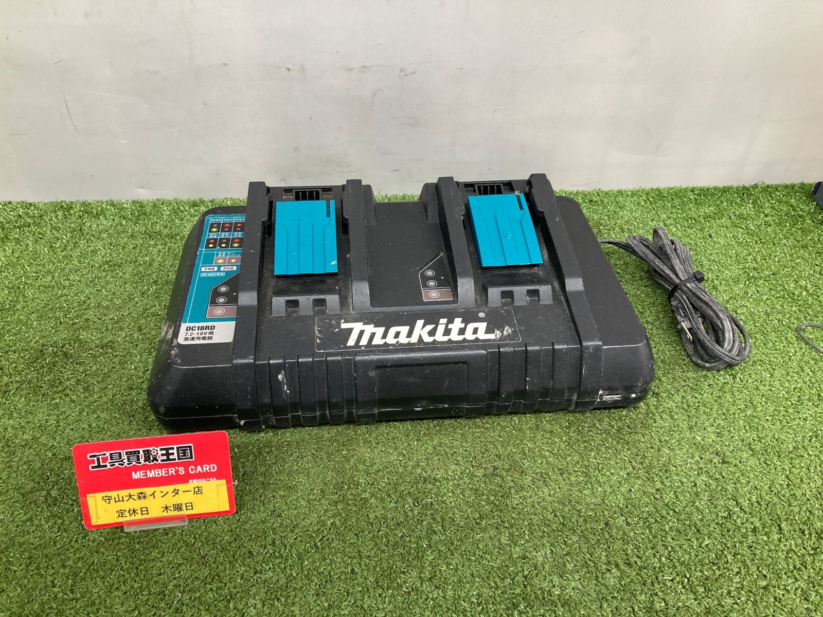 品】【0921】☆makita(マキタ) 人気 7.2V-18V用2口急速充電器 DC18RD 品】【0921】☆makita(マキタ) 人気 7.2V-18V用2口急速充電器 DC18RD
