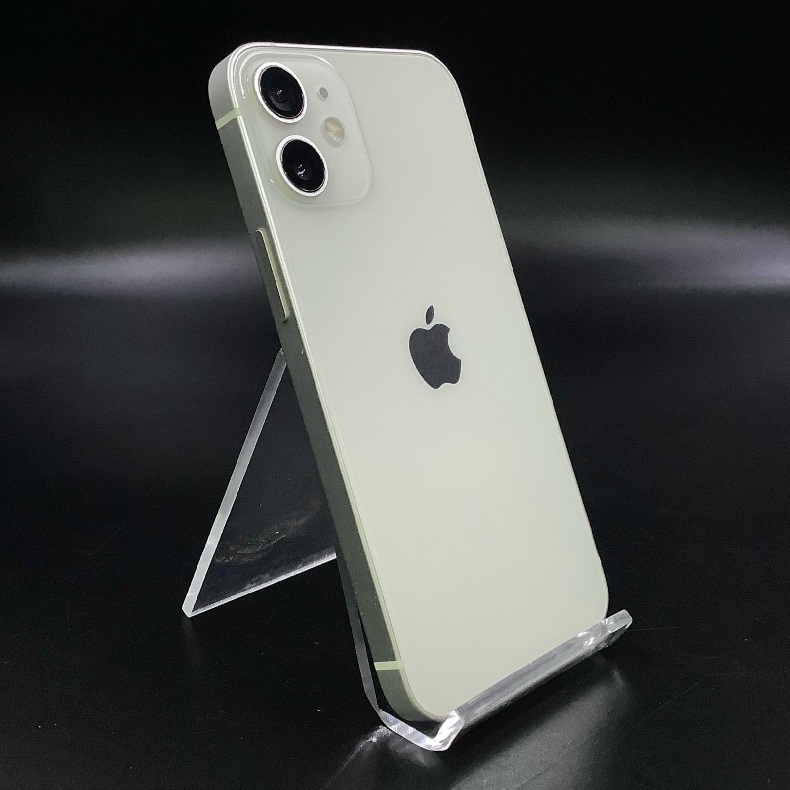 iPhone 12 mini 128GB ホワイト au 白ロム 動作確認済 76%【全額