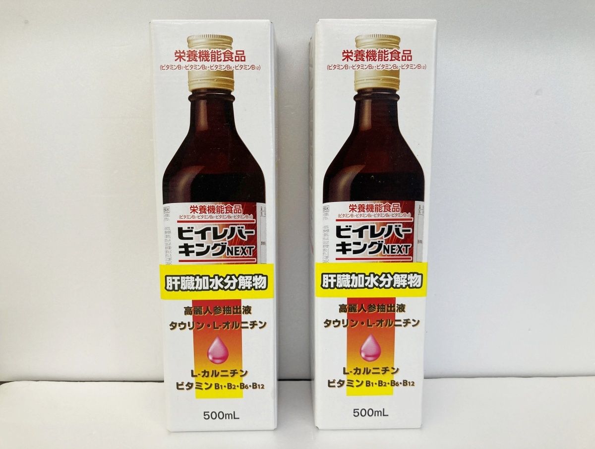 未開封 V-LEBER KING ビイレバーキングNEXT 500ml×2本 栄養機能食品 日新製薬□ - メルカリ