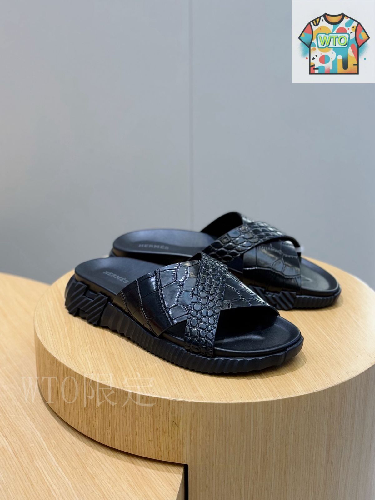 HERMES エルメス メンズ サンダル スリッパ08-SF38 - メルカリ