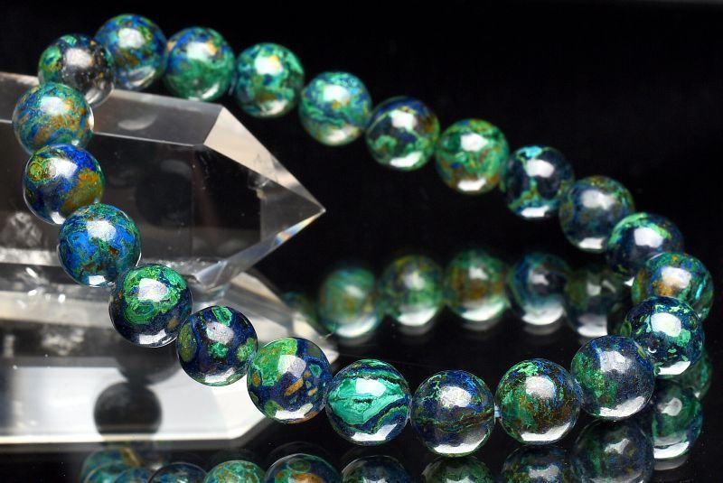 ペルー産 アズロマラカイトインクリソコラ