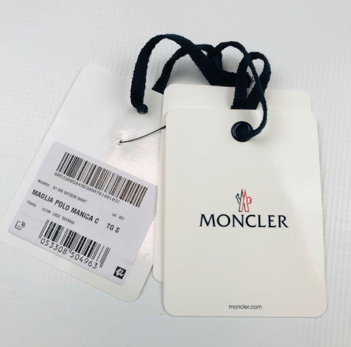 新品同様☆ MONCLER・モンクレール MAGLIA POLO MANICA CORTA