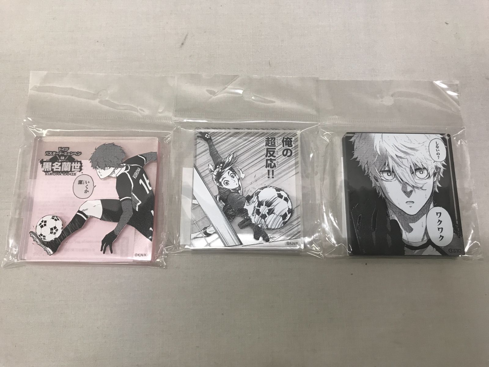ブルーロック ブルーロック展 コマプレートスタンド 凪誠士郎 我