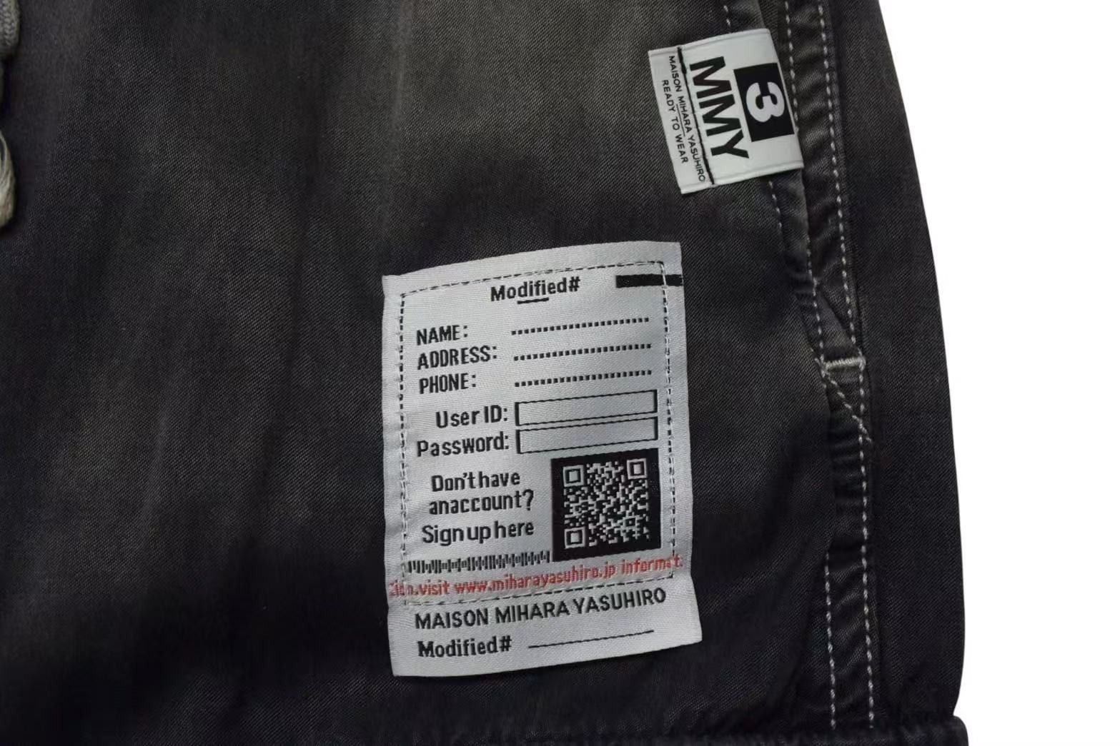 新品未使用 Maison MIHARA YASUHIRO メゾンミハラヤスヒロ サテン  